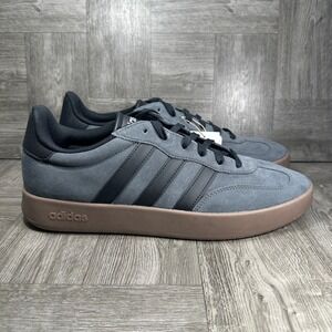 Adidas Barreda Sneakers Lifestyle Mens 14 Grey Black Gum JQ7237 NEW